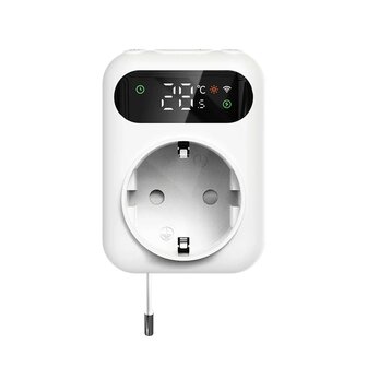 Wifi Stekker Thermostaat max 10Amp (Verwarming en Airco)