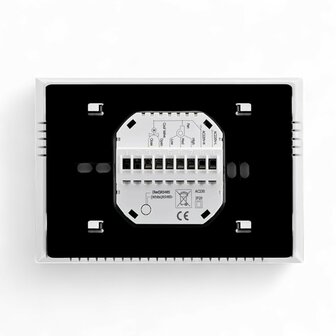 Wifi Inbouw Thermostaat met Touchscreen voor Electrische verwarming  (wit)
