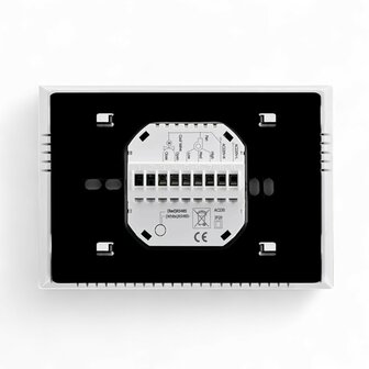 Wifi Inbouw Thermostaat met Touchscreen voor C.V. Installatie (wit)