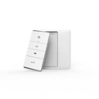 Draadloze Afstandsbediening Zwart 4-Voudig Aan/Uit + Dimmer - Losse Knop