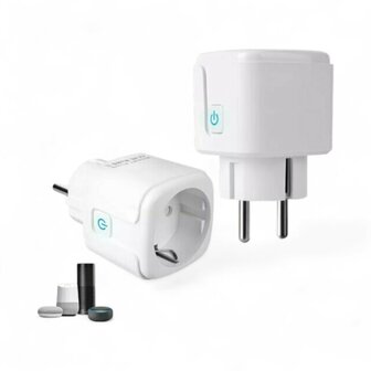 Slimme Stekker 220v 16amp met energiemonitor