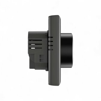 Wifi Inbouw Thermostaat met Draaiknop voor C.V. Installatie (zwart)