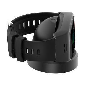 SOS Horloge 2-knops met 2-weg communicatie en hartslagmeter GPS + ladingdock.