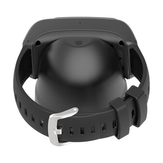 SOS Horloge 2-knops met 2-weg communicatie en hartslagmeter GPS + ladingdock.