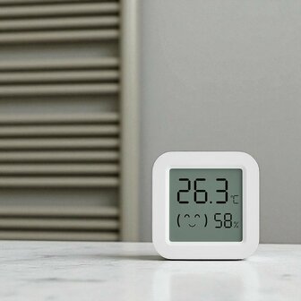 Luchtvochtigheid en Hygrometer met klein display
