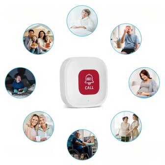 SOS Knop voor Ouderen (pager)