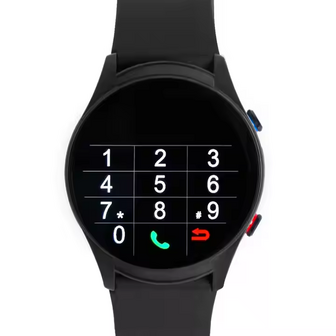 SOS Horloge 2-knops met 2-weg communicatie en hartslagmeter (GPS)