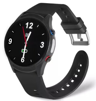 SOS Horloge 2-knops met 2-weg communicatie en hartslagmeter (GPS)