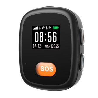 SOS knop met 2-weg communicatie en GPS (alleen werkers)