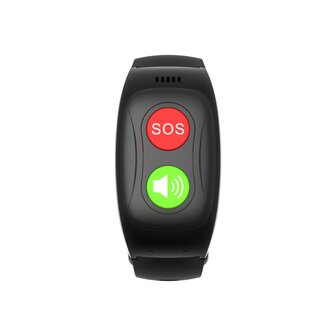 SOS Horloge 2-knops met 2-weg communicatie en hartslagmeter (GPS optie)