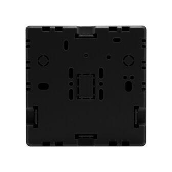 Thermostat Wi-Fi en saillie avec &eacute;cran tactile pour chauffage central (avec statistiques) - Noir