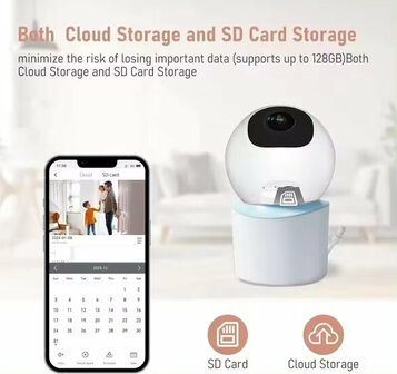 4MP Camera for Optimal Safety for your baby