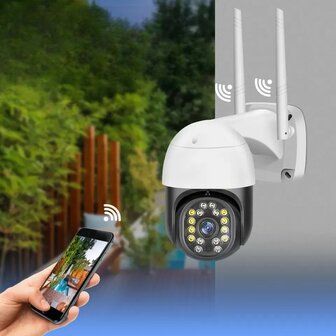 Wifi Beveiligings Camera met beugel geschikt voor buiten