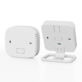 Wifi Draadloze Thermostaat met Tiptoetsen voor C.V. Installatie (wit)