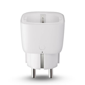 Tussenstekker voor smart home systemen met Zigbee 3 0 en Hue compatibiliteit wit kunststof