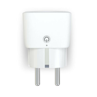 Tussenstekker voor smart home systemen met Zigbee 3 0 en Hue compatibiliteit wit kunststof