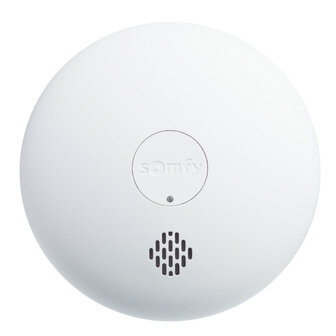 Rookmelder voor woningbeveiliging met slimme connectiviteit sirene en split spectrum sensor voor directe melding bij rookdetectie