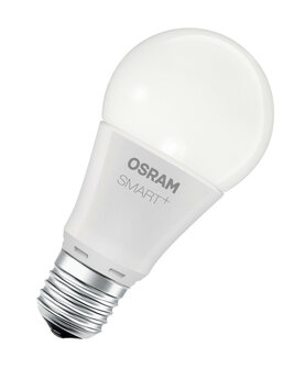 Slimme lamp voor verlichting met ZigBee systeem en dimbare warm witte lichtkleur met E27 fitting en app bediening