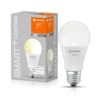 Slimme lamp voor binnenverlichting met wifi bediening traploos dimbaar warm wit licht en E27 fitting