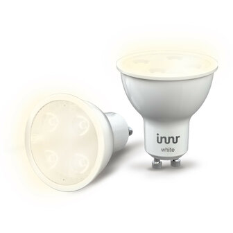 Ledspot voor binnenverlichting met Zigbee 3 0 systeem en warm wit licht dimbaar GU10 fitting 2 pack Innr