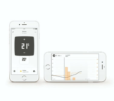 Netatmo Intelligente Thermostaat Startpakket + 1 knop