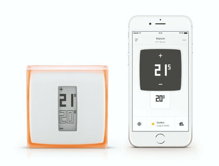 Netatmo Intelligente Thermostaat Startpakket + 3 knoppen