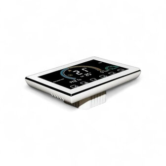 Inbouw thermostaat voor centrale verwarming met touchscreen en spraakbesturing via app