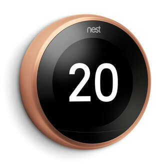 Google Nest Learning Thermostat v3 - Copper