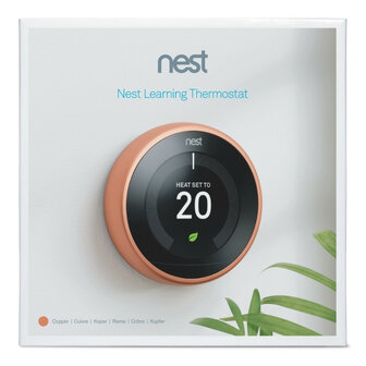 Google Nest Learning Thermostat v3 - Copper