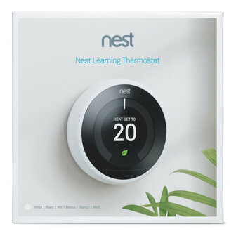 Google Nest Learning Thermostat v3 - White