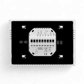 Wifi Built-in Thermostat with Touchscreen for Electric Heating (white)
