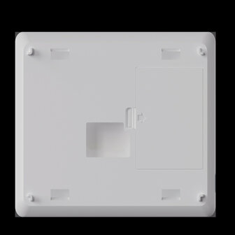 Zigbee Opbouw Thermostaat met Touchscreen voor C.V. Installatie led (zwart)