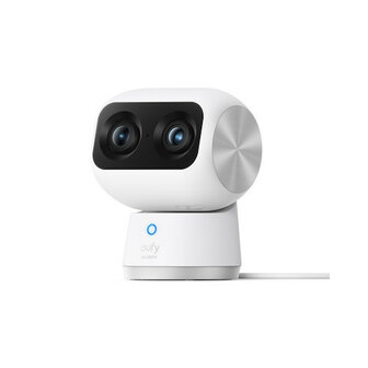 Camera voor binnen met twee lenzen 360 graden pan 75 graden tilt helder nachtzicht en bewegingsdetectie