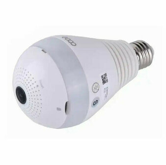 Wifi Security Camera Fisheye E27 Screw Connection