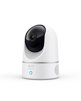 Camera voor binnen met 360 graden draaien 96 graden kantelen en 2K beeldkwaliteit