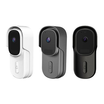 Video deurbel voor buitengebruik met Full HD camera infrarood nachtzicht en IP65 waterdicht