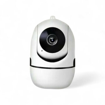 Wifi beveiligingscamera voor binnen met 360 graden draaibaar zicht en 1080P HD beeldkwaliteit