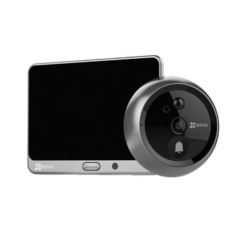 Deurbel camera voor kijkgat met installatiegemak van Ezviz DP1