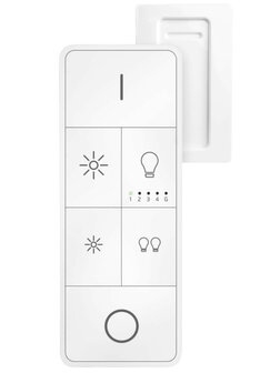 Afstandbediening voor slimme Zigbee verlichting met groepsbediening en Philips Smart Home systeem