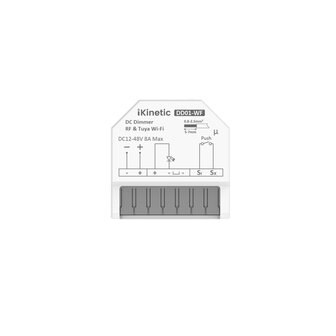 Slimme RF ontvanger voor verlichting en apparaten met DC 12-48 volt aan uit en dimmer functie