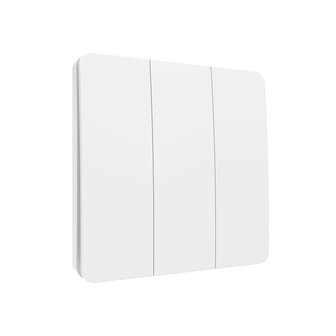 Draadloze wandschakelaar verlichting met kinetische voeding 3-voudig aan uit en dimmer