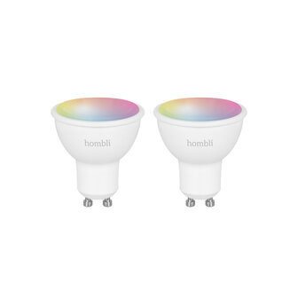 Smart Spot voor binnenverlichting met Wi Fi bediening en kleurinstelling GU10 fitting set van 2