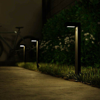 Outdoor pad verlichting uitbreiding voor buiten met Bluetooth bediening en 300 lumen lichtsterkte