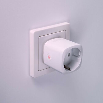 Smart tussenstekker voor binnen met wifi bediening en stroomverbruik meten