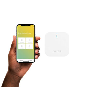 Bridge voor binnen met draadloze bediening maximaal 32 apparaten aansluiting Bluetooth 40 WiFi 24GHz compatible met Alexa en Google Home