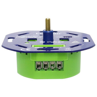 Smart Rotary Zigbee Dimmer voor inbouw met draaiknop en fase afsnijding functie