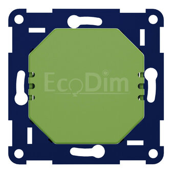 Smart Rotary Zigbee Dimmer voor inbouw met draaiknop geschikt voor led gloeilamp en halogeen maximaal 200 watt led vermogen blauw kunststof