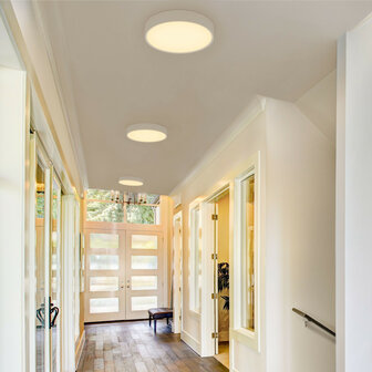 Plafondlamp voor slimme verlichting met Zigbee 3 0 dimfunctie warm wit grote fitting E27 geschikt voor Philips Hue en smart home systemen