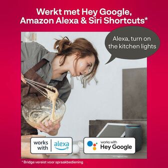 Tunable kaarslamp voor binnenverlichting met Zigbee 3 0 dimbare kleurtemperatuur en E14 fitting wit kunststof 2 pack