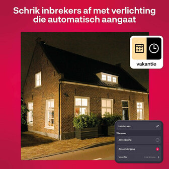 Kleur lamp voor binnen met Zigbee 3 0 systeem en 167 miljoen kleuren dimbaar E27 fitting